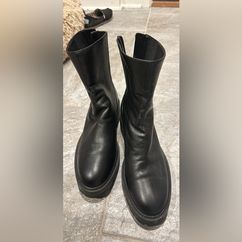 Aquazzura combat boot size 37.5
